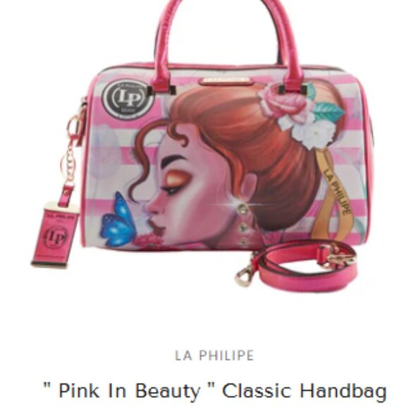 La Philipe Pink in Beauty Handbag - Picture 4 of 4